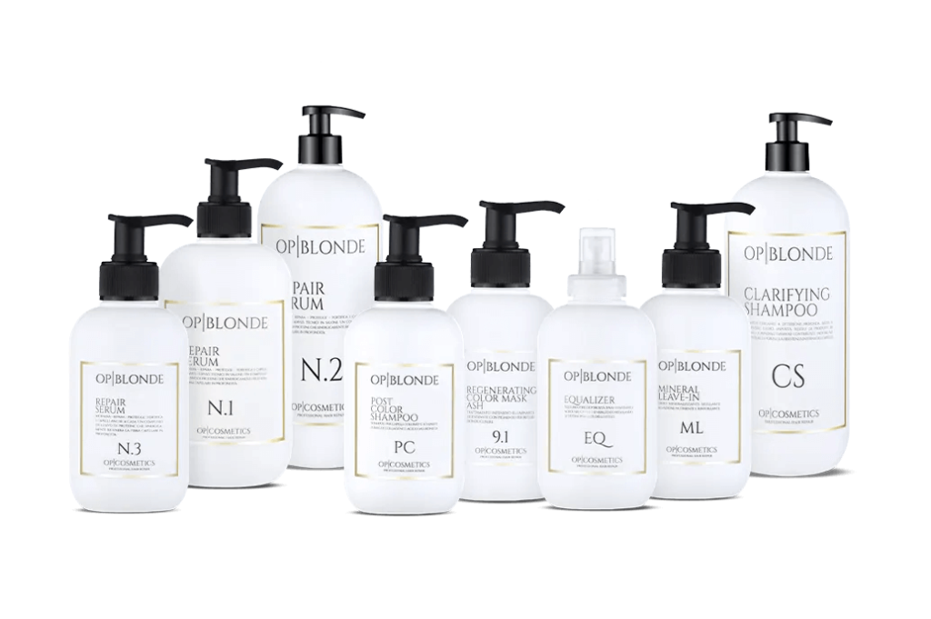Siero OP Blonde — dettaglio della formula OP Cosmetics
